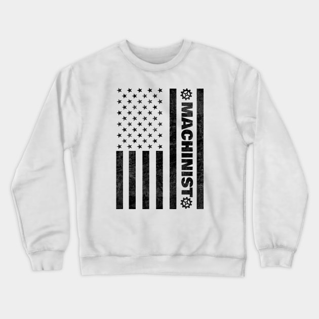 machinist Crewneck Sweatshirt by SpaceImagination